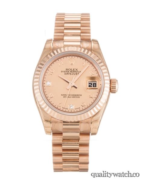 rolex datejust lady 179175f-26 mm|Rolex lady Datejust gold.